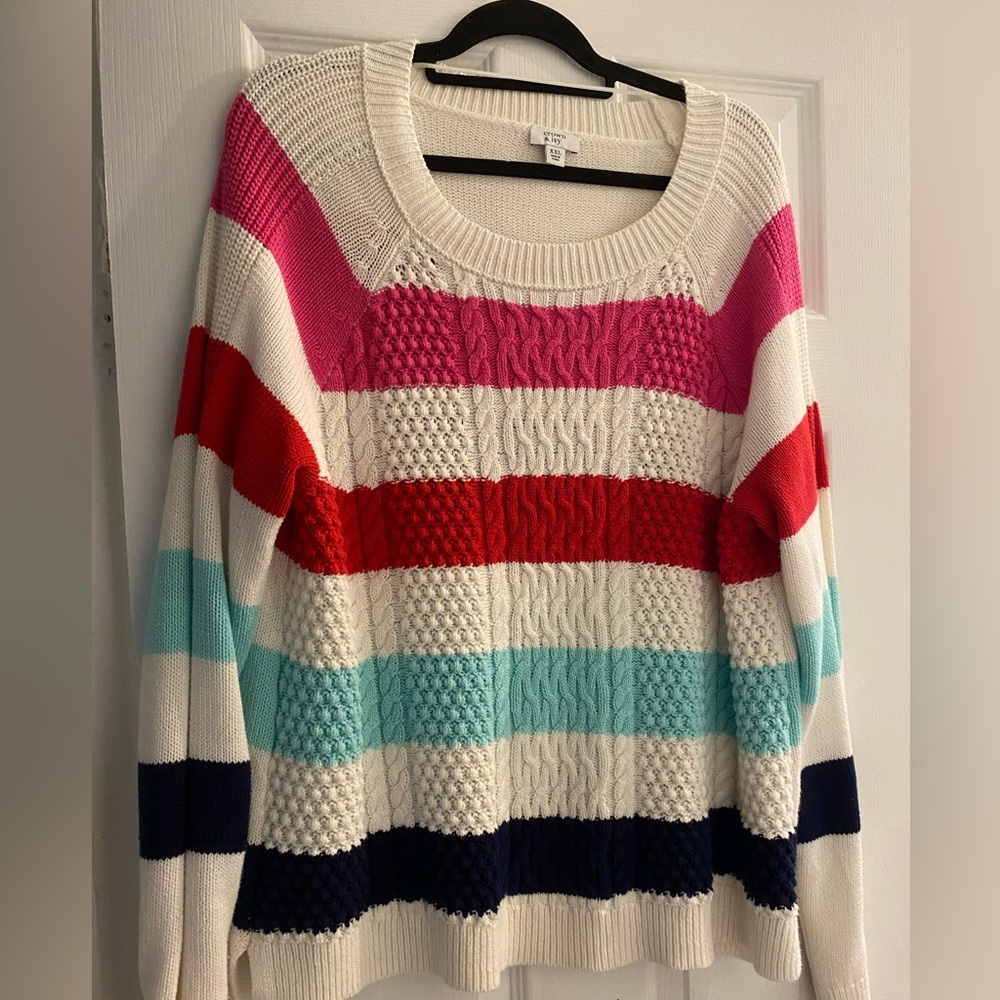Set of 4 crown and ivy sweaters2xl